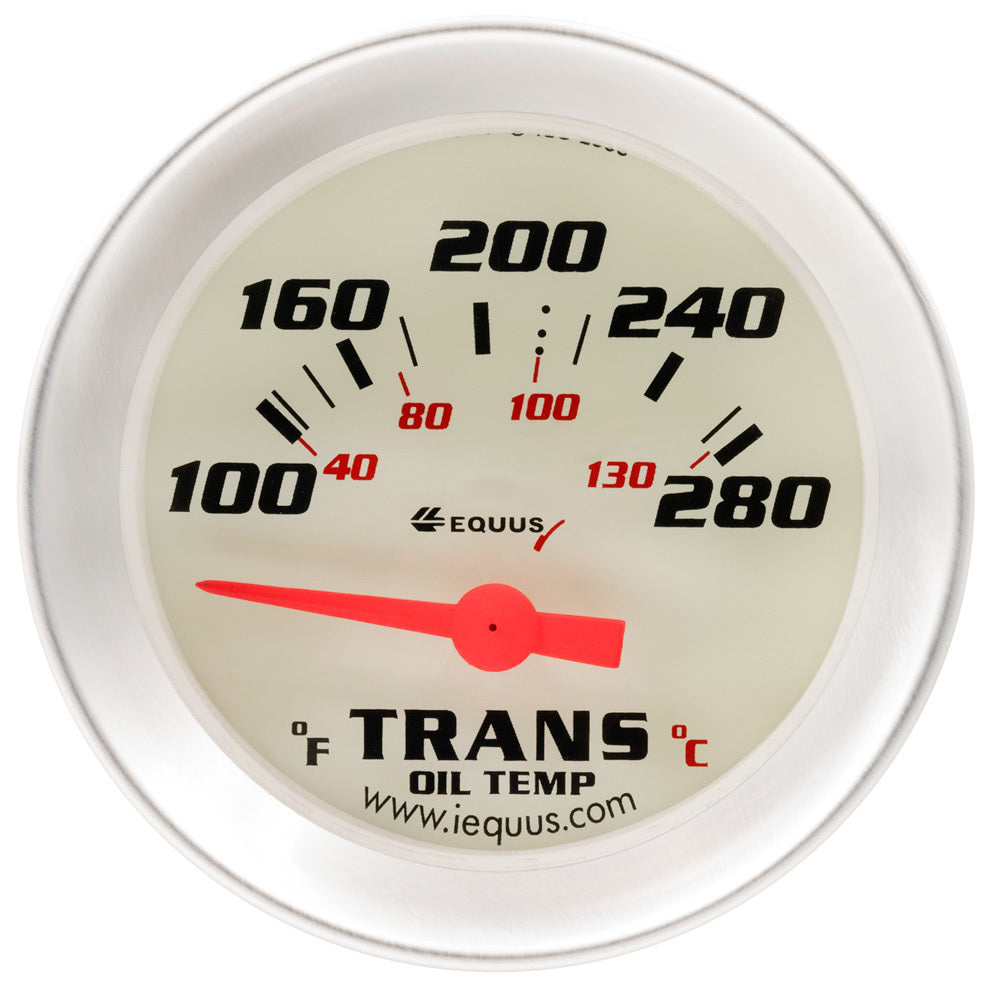 2.0 Jauge de température de transmission argent 100-280