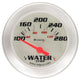 Indicateur de température d'eau 2-5/8 po, argent, 100-280