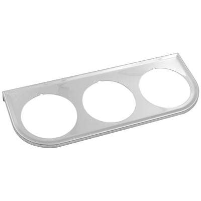 Tableau de bord pour 3 cadrans 52 mm, Chrome