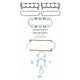 Kit de joints moteur - SBF 351W 69-74