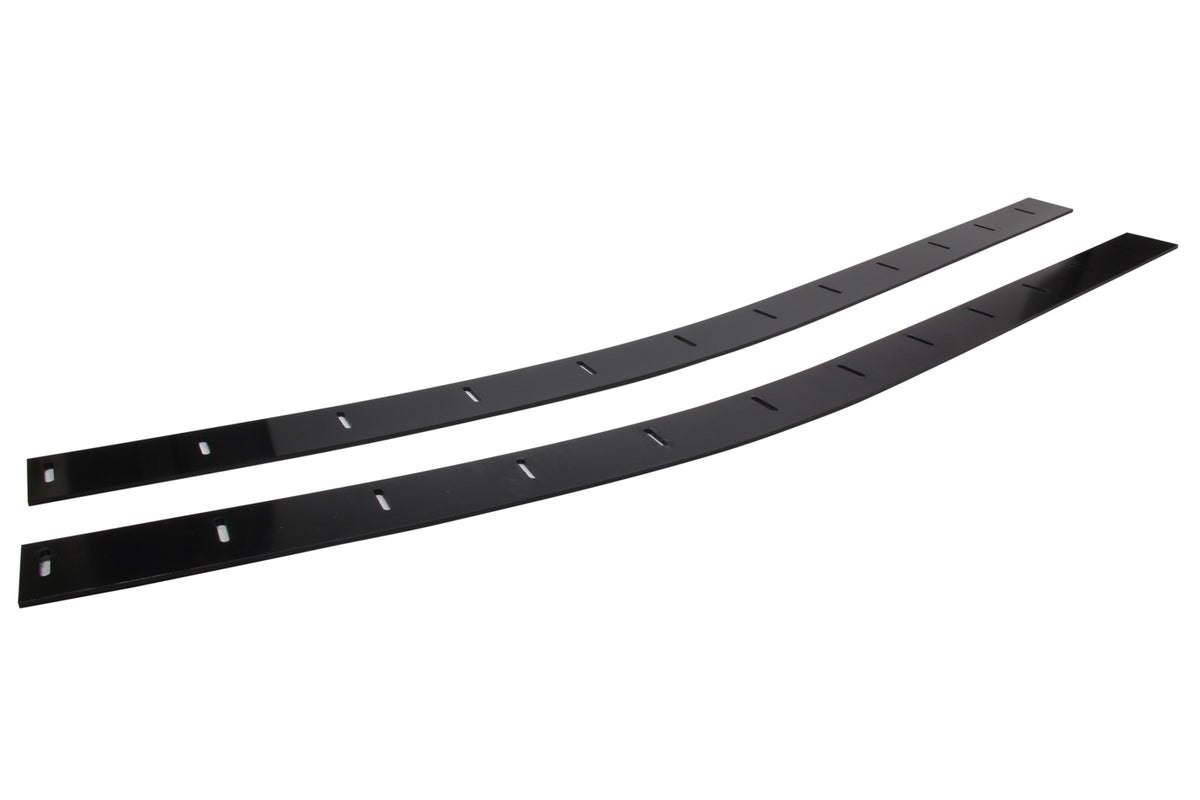 Bandes d'usure inférieures ABC nez 1 paire noires