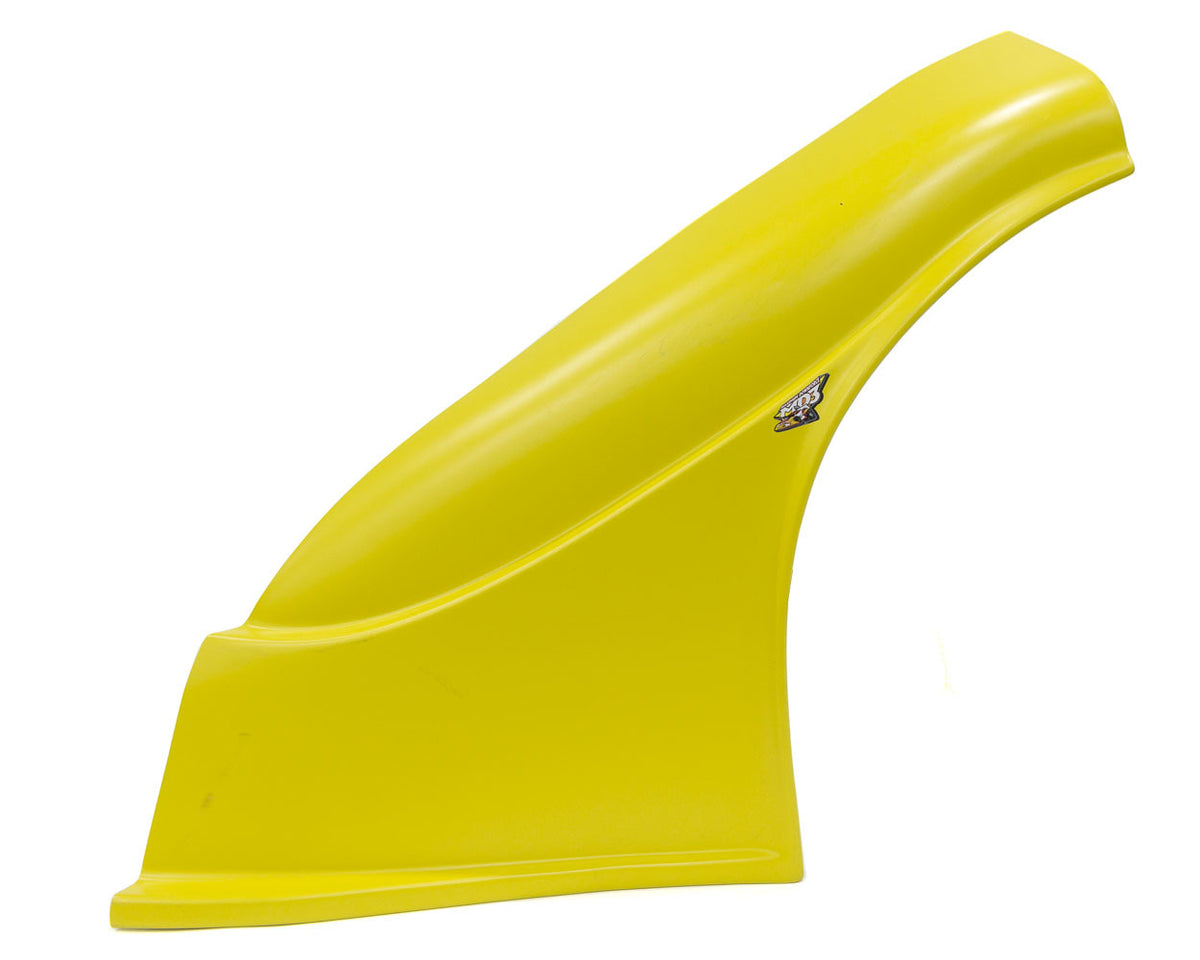 Garde-boue MD3 en plastique style ancien jaune
