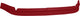 Jupe inférieure pour nez de terre MD3 rouge