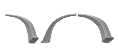 Elargisseurs d'aile MD3 gris salissure gauche