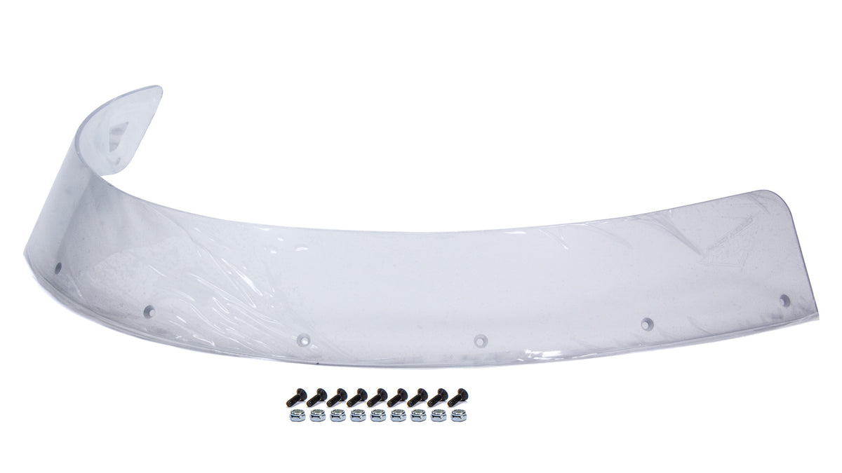 Kit d'extension de déflecteur de cockpit transparent
