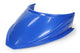 Prise d'air de capot MD3 5" de haut Chevron incurvé Bleu
