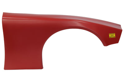 Garde-boue moulé en plastique LM rouge droit 2019