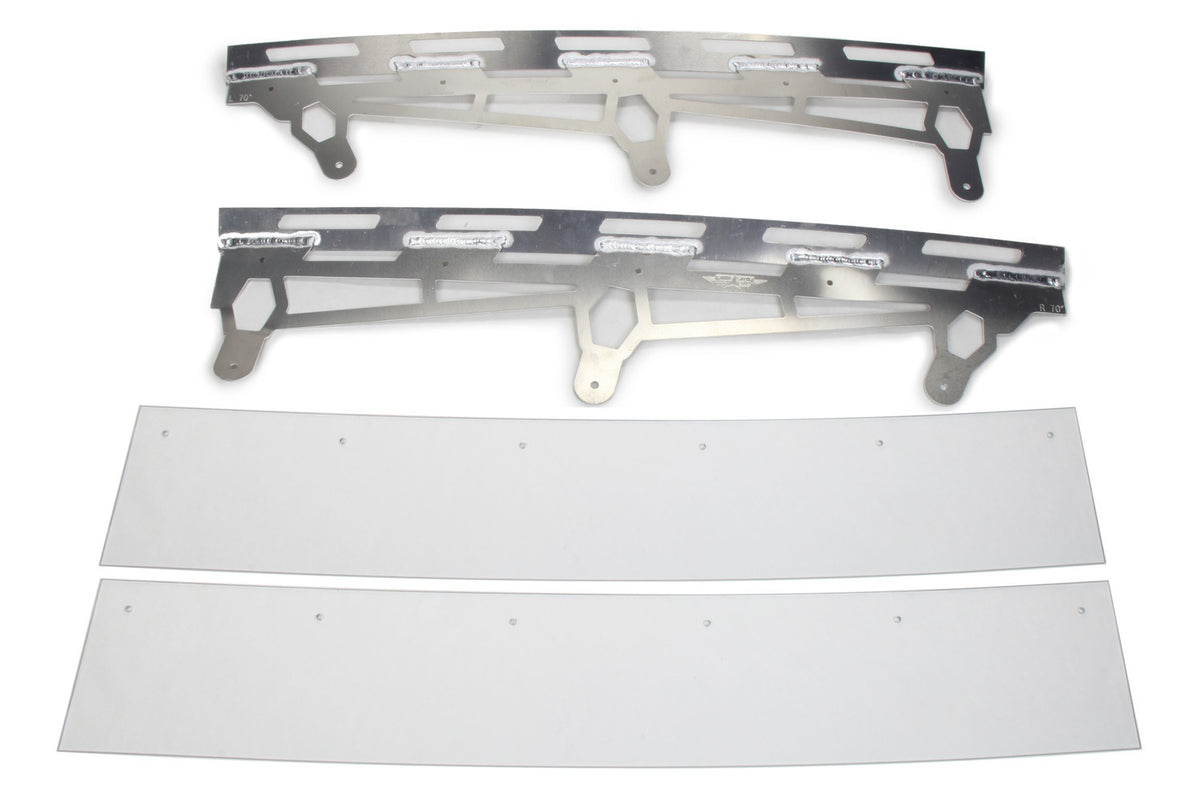Becquet plat LM 2019, 5 pouces x 60 pouces, 70 degrés