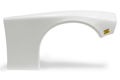 Garde-boue avant droit blanc en plastique complet (LSMC)