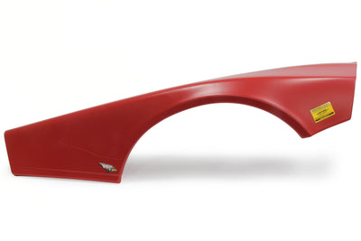 Garde-boue avant droit en plastique rouge MD3
