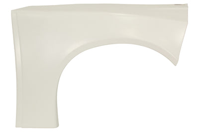 2019 Aile de camion en plastique moulé blanche droite