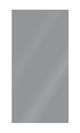 Feuille de plastique MD3 4 pi x 8 pi Grise MD3