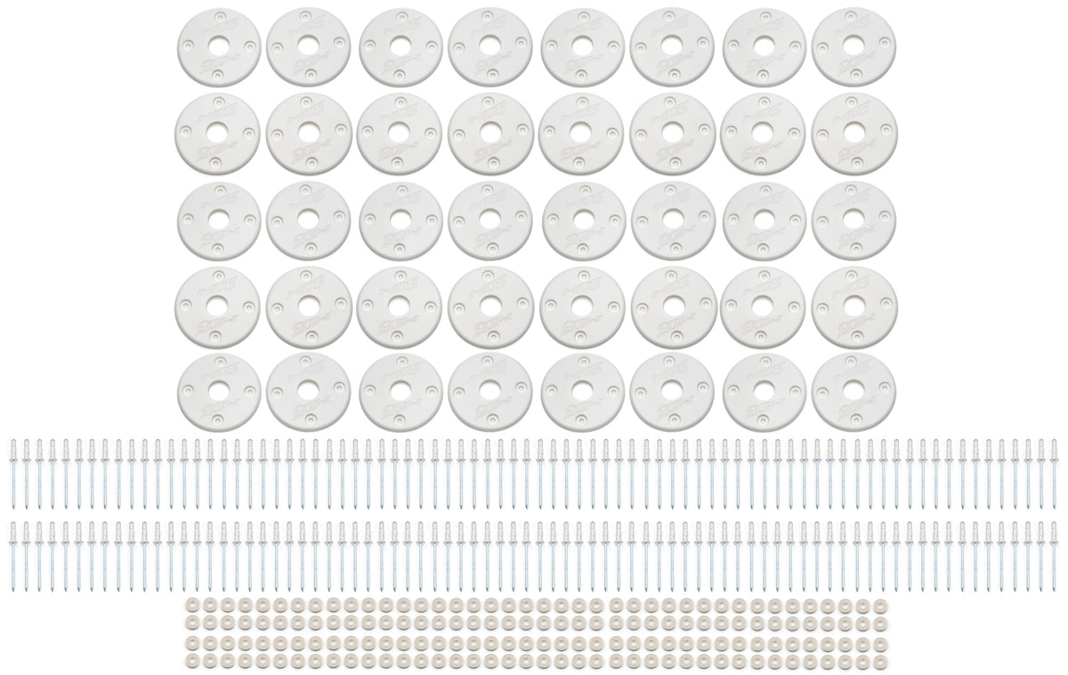 Scuff Plate Plastic White 40-Pack MD3