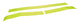 Wear Strip Flou Yellow IMCA Stock Car