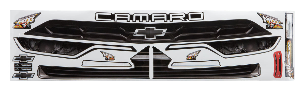Kit graphique de nez de voiture de stock Camaro