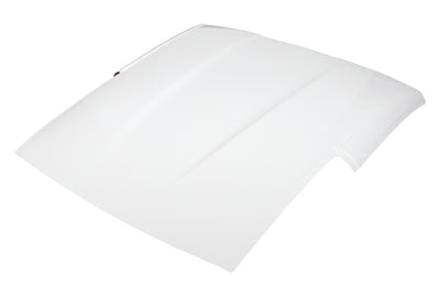 Roof Back White Stock Car