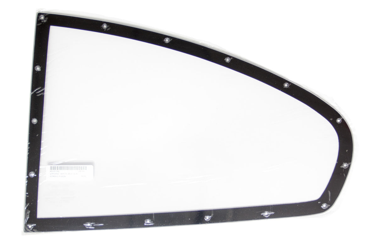 Fenêtre quart de rond occultante résistante noire gauche