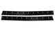 88 Monte Wear Strips Lower Nose Black 1 Pair