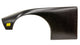 ABC Garde-boue plastique noir gauche pneus 8 po