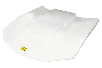 Capot composite blanc avec prise d'air de 2,5 pouces