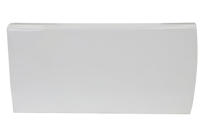 Porte droite aluminium blanc extra long