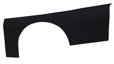 Aile arrière en aluminium gauche noire