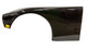 ABC Fender Ultraglass Noir Gauche Pneus 10 pouces