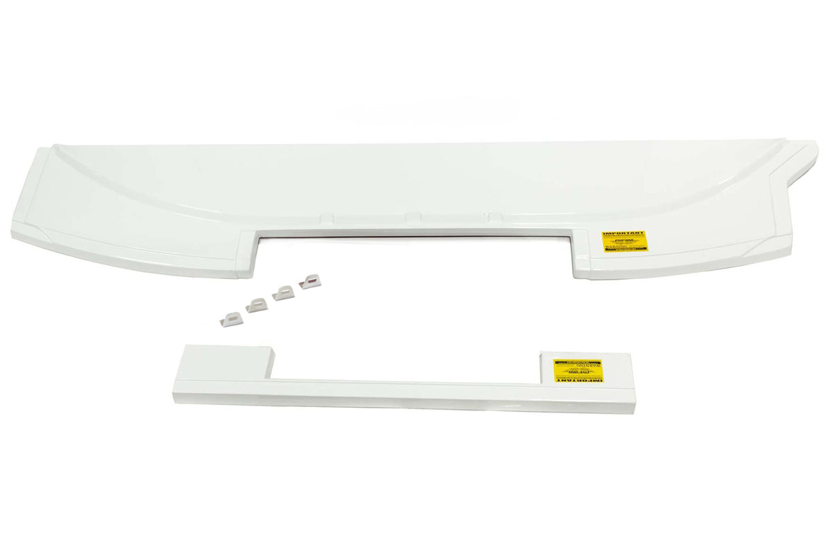 Carénage de capot ABC blanc Ultraglass