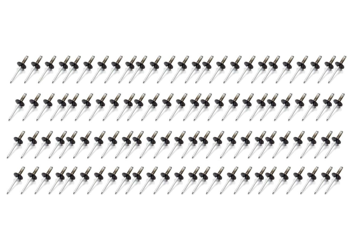 Lrg Hd Rivet Black Multi -grip 100pk