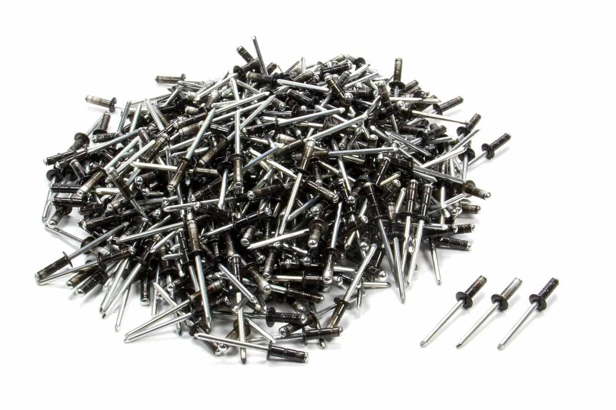 Rivets aveugles noirs multi-serrage 500pces