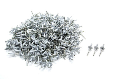 Grand rivet à tête large blanc multi-grip 500pces
