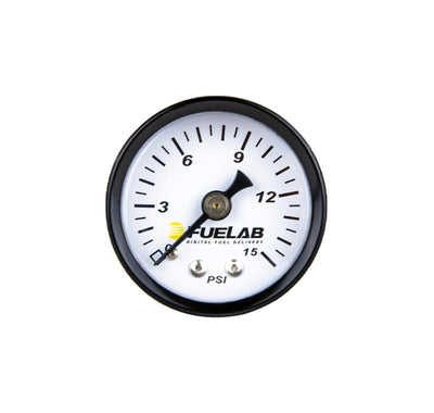 Indicateur de pression carburant carburateur 0-15 psi