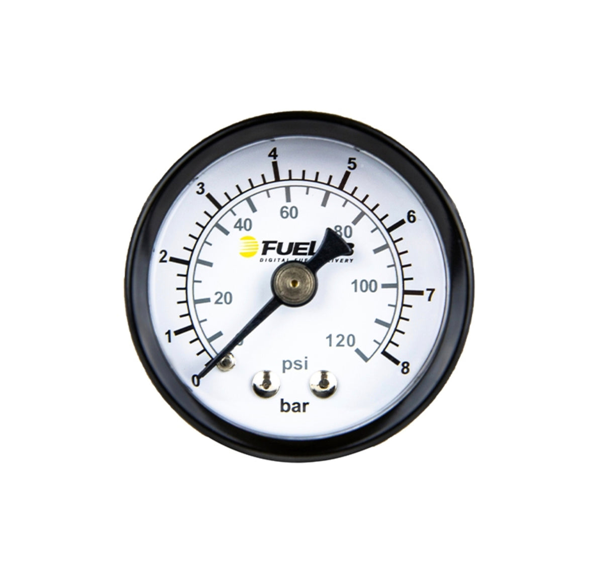 Manomètre de pression de carburant EFI 0-120 psi bar et psi