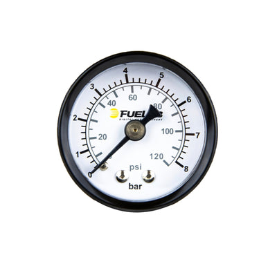 Manomètre de pression de carburant EFI 0-120 psi bar et psi