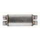 Muffler 3-1/2 Inlet 2-1/ 2 Dual Outlet