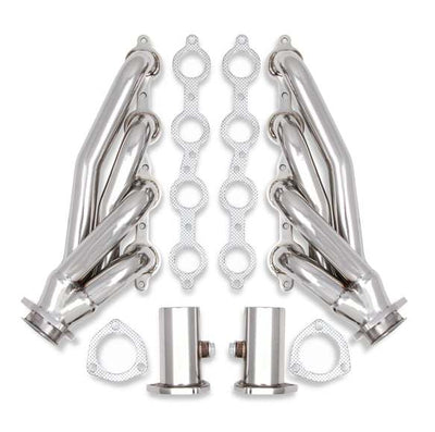 Ensemble de collecteurs d'échappement LS Swap en acier inoxydable 304 poli