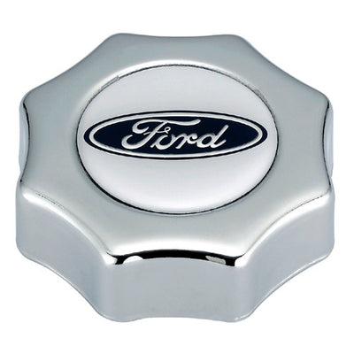 Alm Screw-in Oil Fill Cap w/Ford Oval Logo