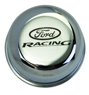 Bouchon de reniflard avec logo Ford Racing - Chrome