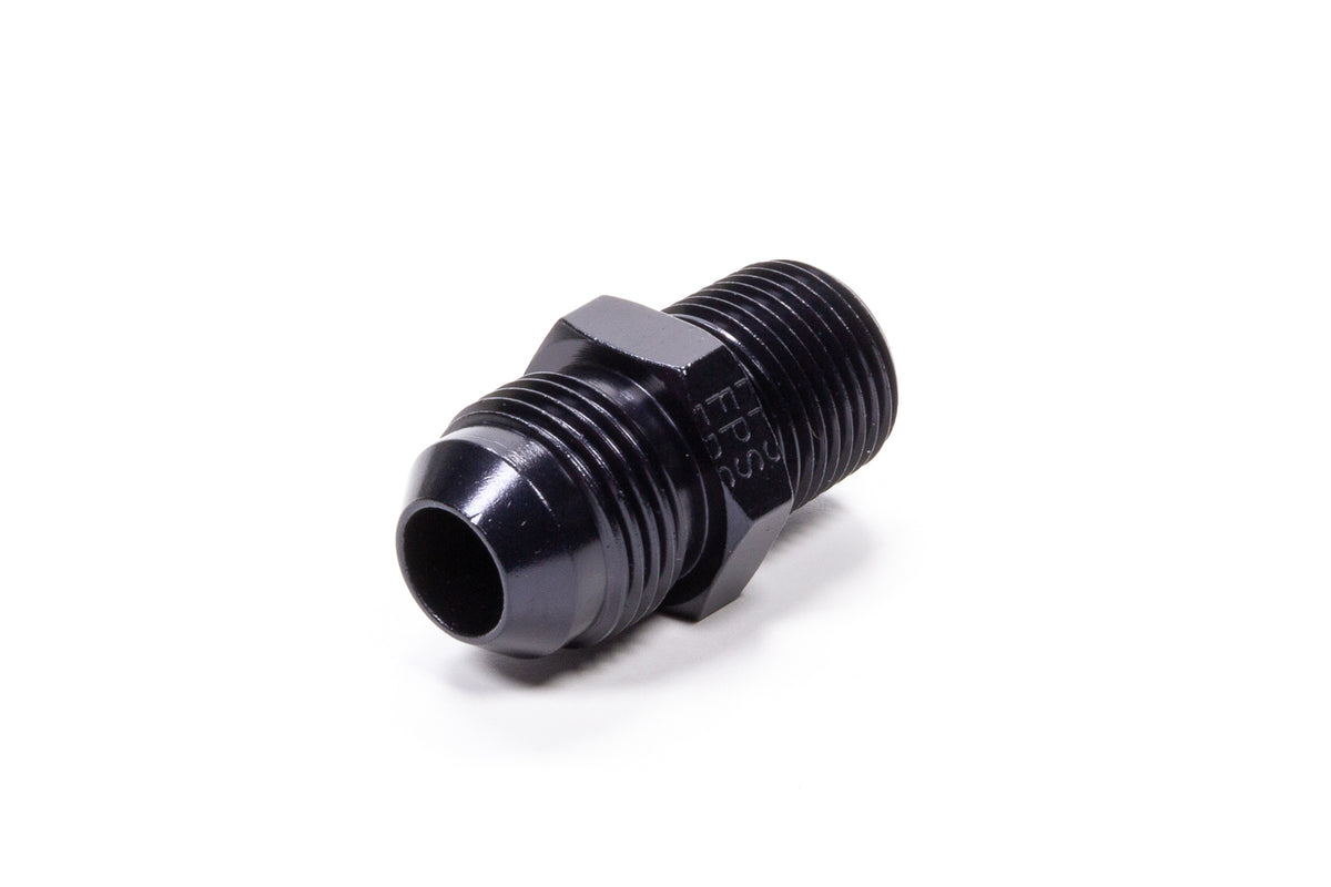 Raccord adaptateur droit #8 x 3/8 MPT noir
