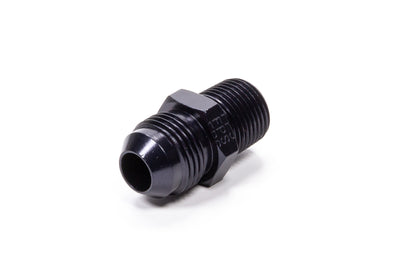 Raccord adaptateur droit #8 x 3/8 MPT noir