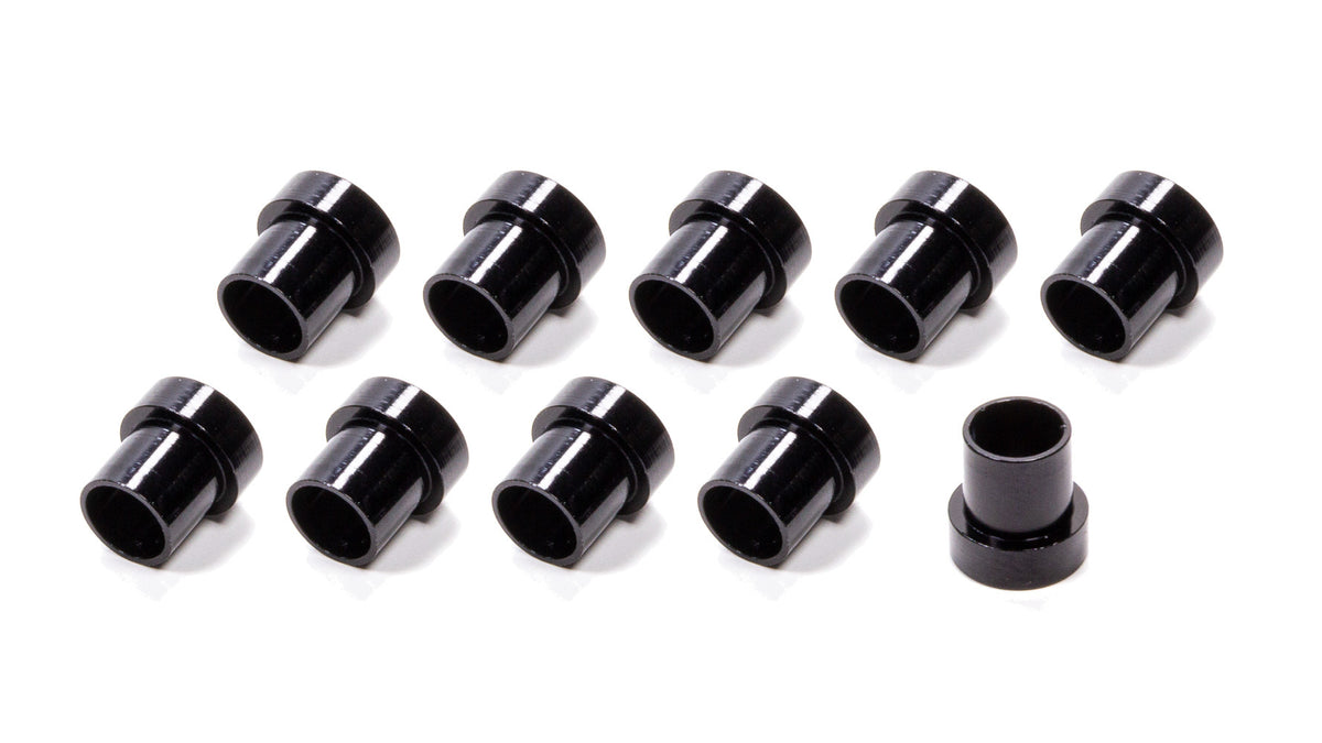 #6 Manchon de tube Alum (paquet de 10) noir