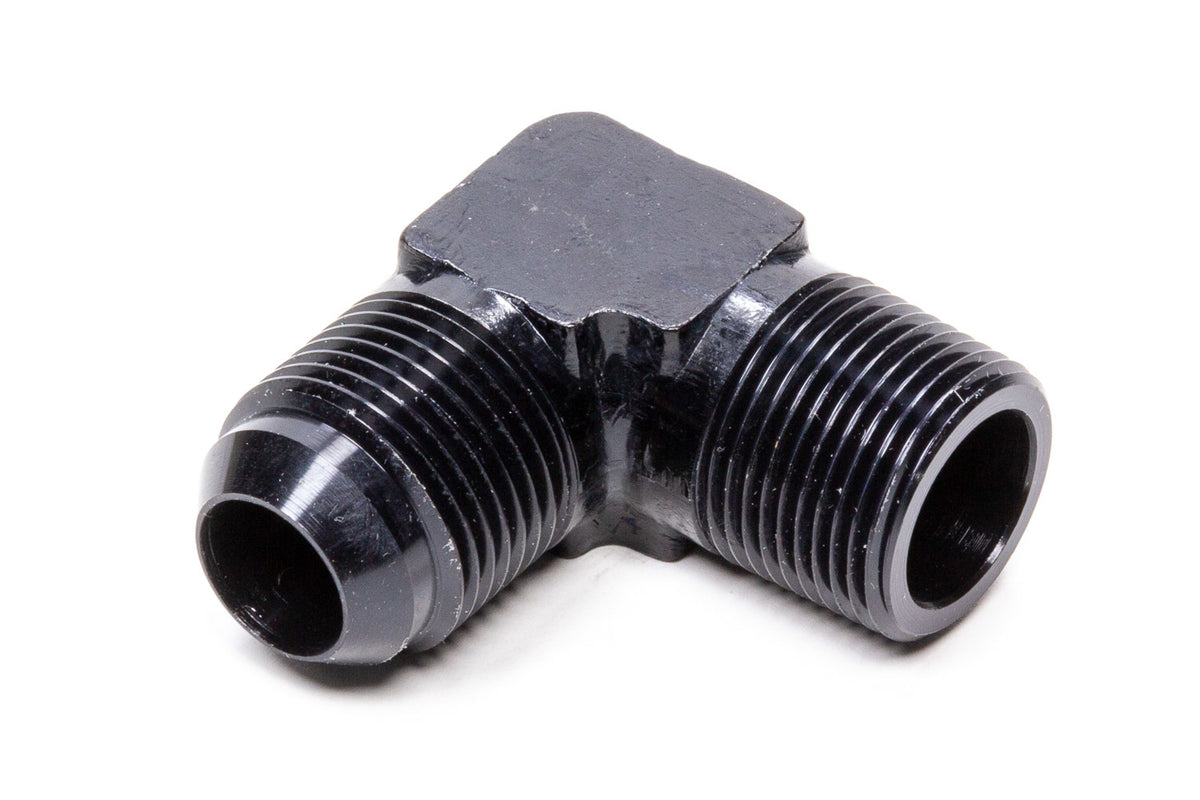 Raccord adaptateur 90 Deg #16 x 1 MPT Noir