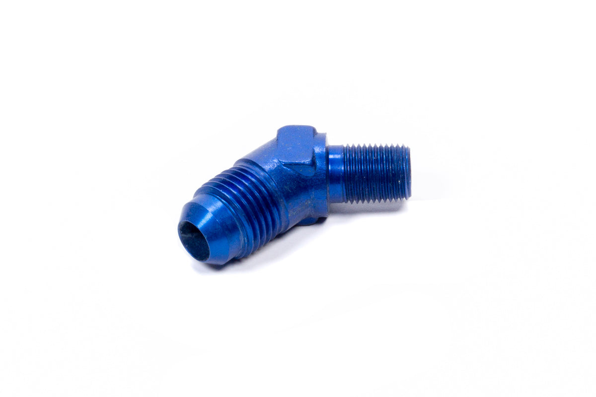 Raccord adaptateur 45 degrés #6 x 1/8 MPT