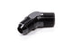 Raccord adaptateur à 45 degrés #8 x 1/2 MPT noir
