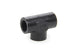 Raccord en T coudé noir 1/8 po NPT femelle