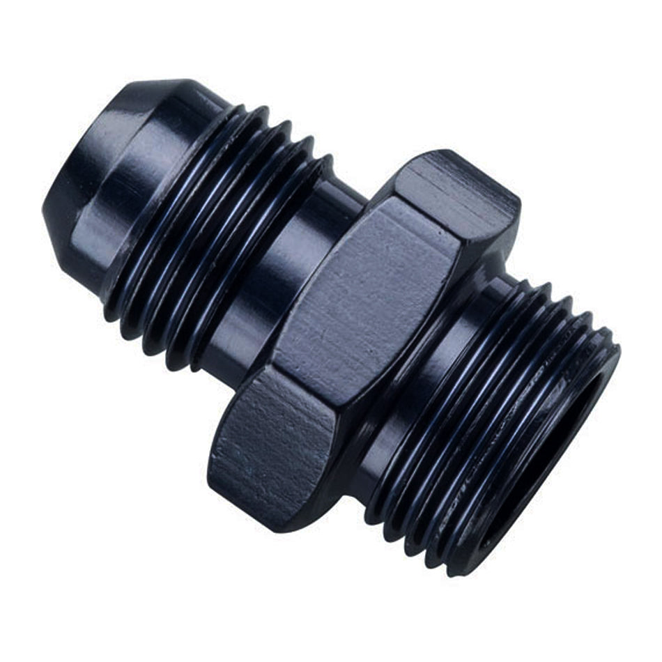 Raccord mâle #6 x 11/16-18 P/S noir