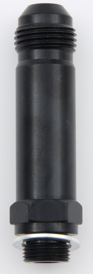 Raccord d'adaptateur de carburateur #8 x 9/16-24 3 po de long noir