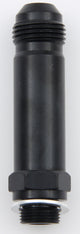 Raccord d'adaptateur de carburateur #8 x 9/16-24 3 po de long noir