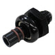Raccord noir 6 AN vers Ford EFI avec tige de 0,435