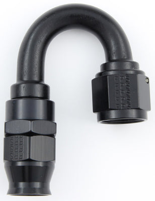 Raccord de tuyau #8 180° PTFE Noir